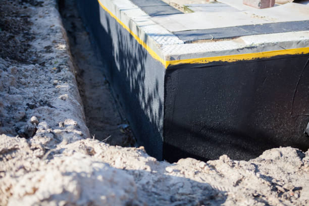 Residential Waterproofing installation at a Portageville, NY home by SJ Waterproofing Pros