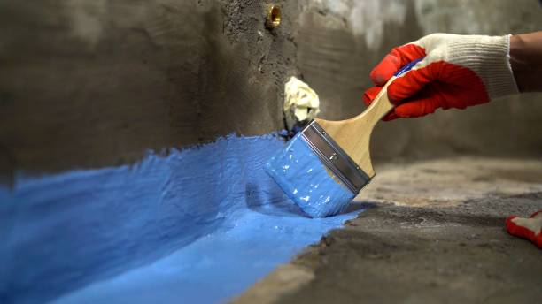 Commercial Waterproofing project at a Portageville, NY business property by SJ Waterproofing Pros